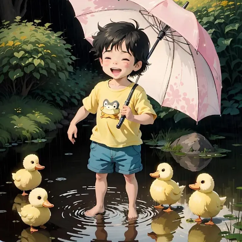 Hình ảnh anime chibi nam thể hiện nét đáng yêu khó cưỡng