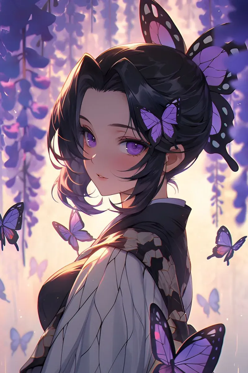 Khám phá shinobu anime cute với nét vẽ cực dễ thương