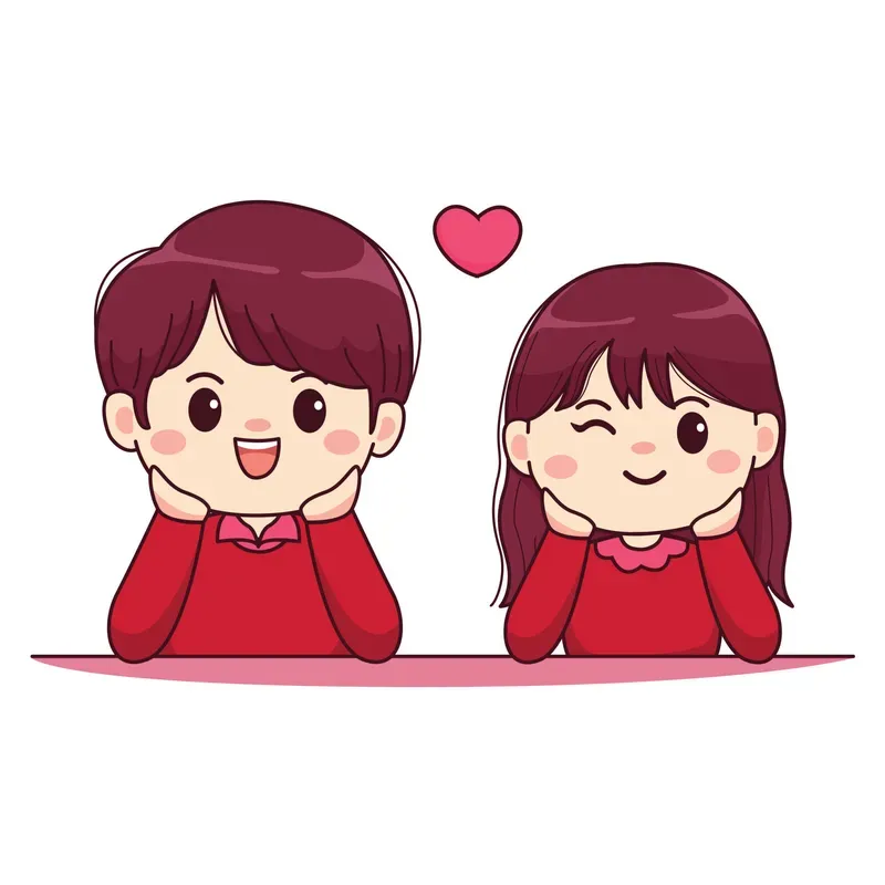 Những dễ thương ảnh cặp đôi anime chibi cute hot nhất