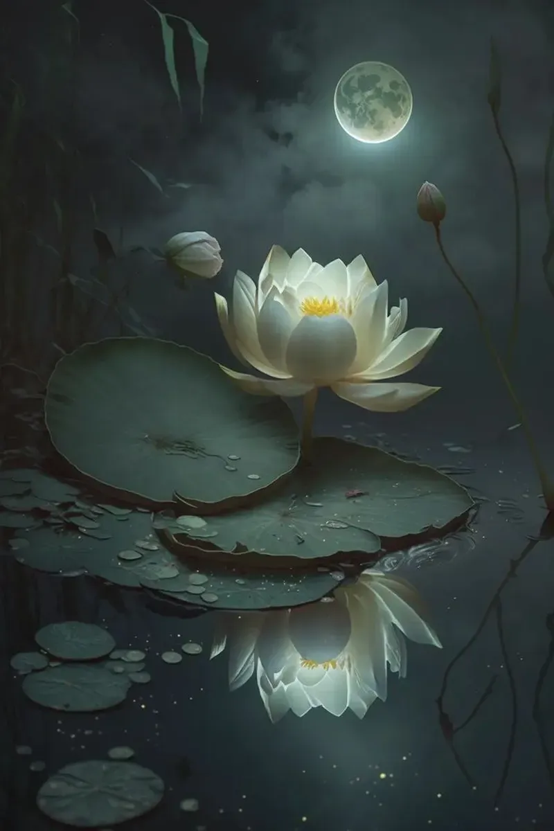 Tuyển chọn ảnh hoa sen đen huyền bí và quyến rũ