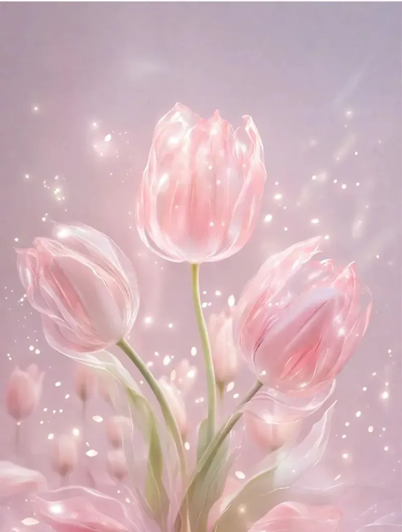 Bộ sưu tập ảnh vườn hoa tulip rực rỡ, đầy màu sắc