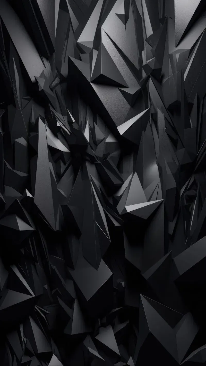 Không gian huyền bí với hình nền đen 3d độc đáo