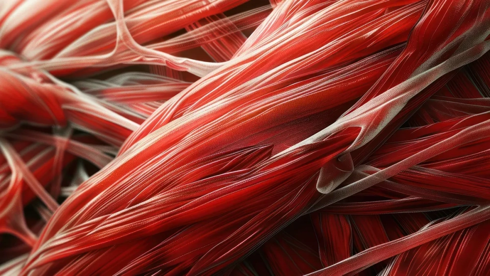 Lớp màng nội cơ bao quanh từng sợi cơ riêng lẻ