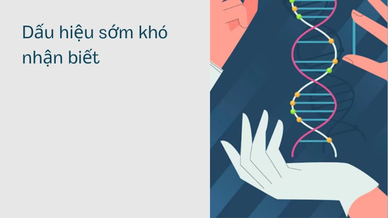 Dấu hiệu sớm dễ bị bỏ qua trong gia đình